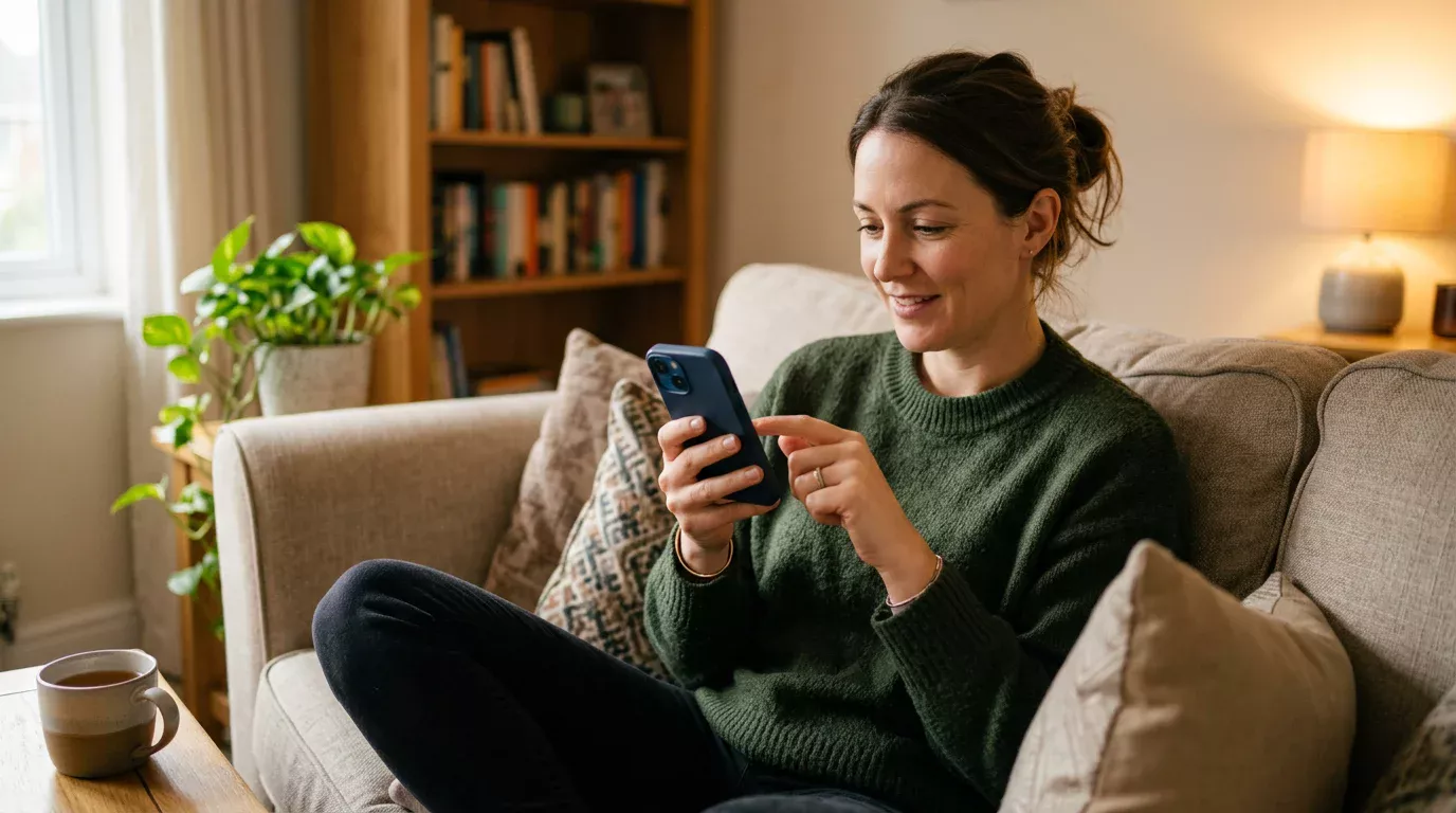 Krótka sesja gry na telefonie po niewielkiej wpłacie budżetowej